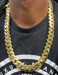 14k gold-plated Miami Cuban link 18mm Chain