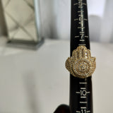 14k Gold Filled Cz diamond Hasma Ring