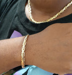 14k Gold filled Women Chain and Bracelet