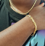 14k Gold filled Women Chain and Bracelet