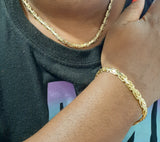 14k Gold filled Women Chain and Bracelet