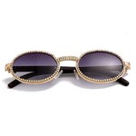 Vintage Round Cz Diamond Men or Women New Luxury Glasses