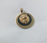 14k gold plated Lion 🦁 pendant